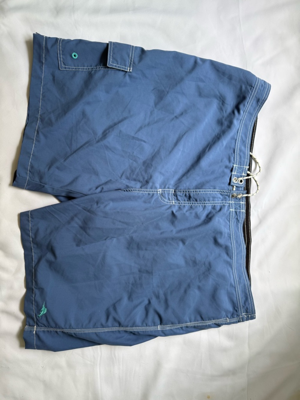 Tommy Bahama Swim Trunks Mens 3XB Blue Mesh Lined Big Tall Beach Resort Shorts